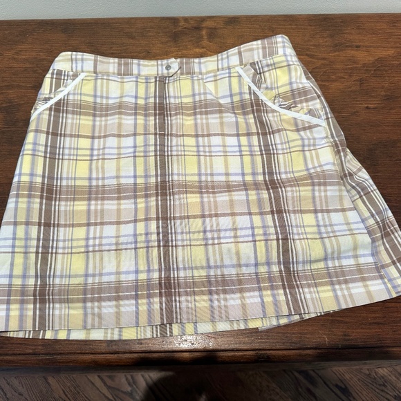 Izod Golf Pants - Izod Plaid Golf Skort Size 2